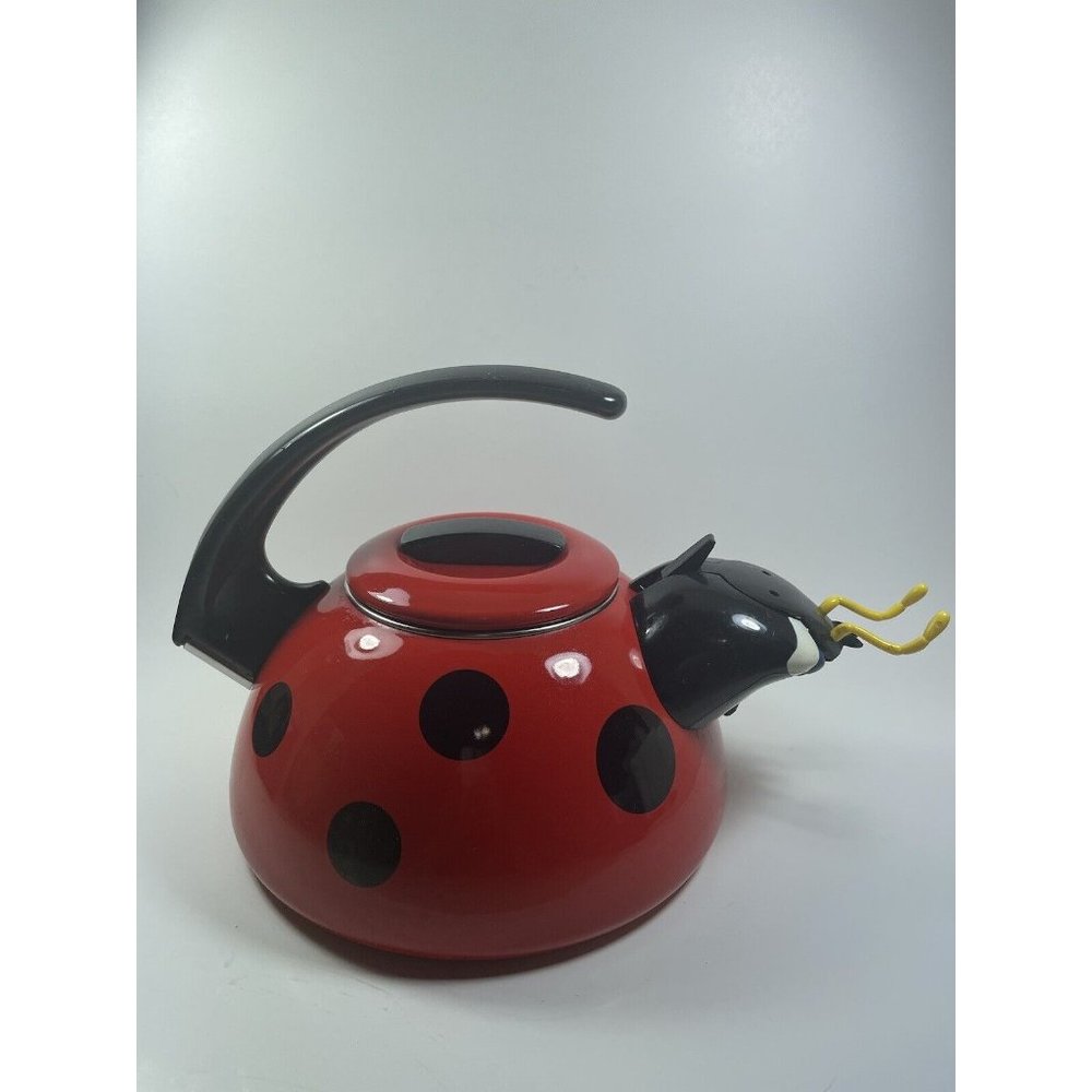Whistling Teapot/Tea Kettle, Ladybug Tea Kettle.